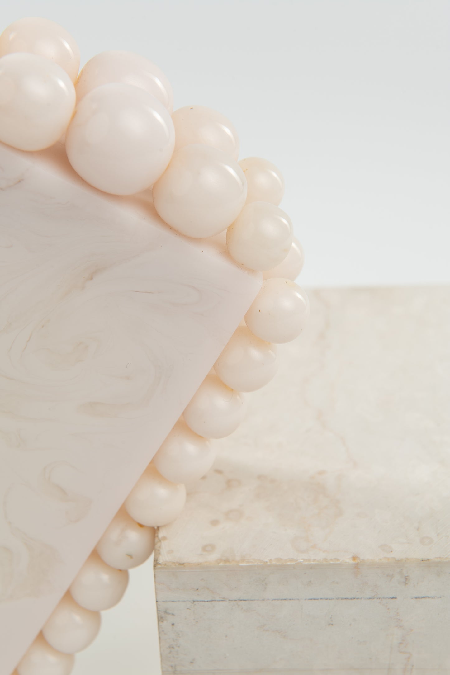Clutch White Pearl