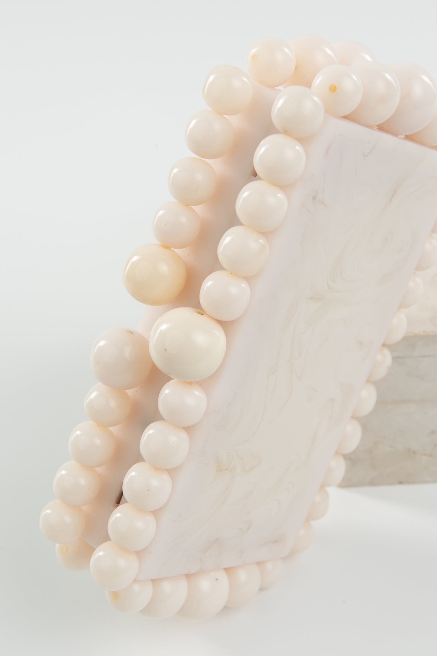 Clutch White Pearl