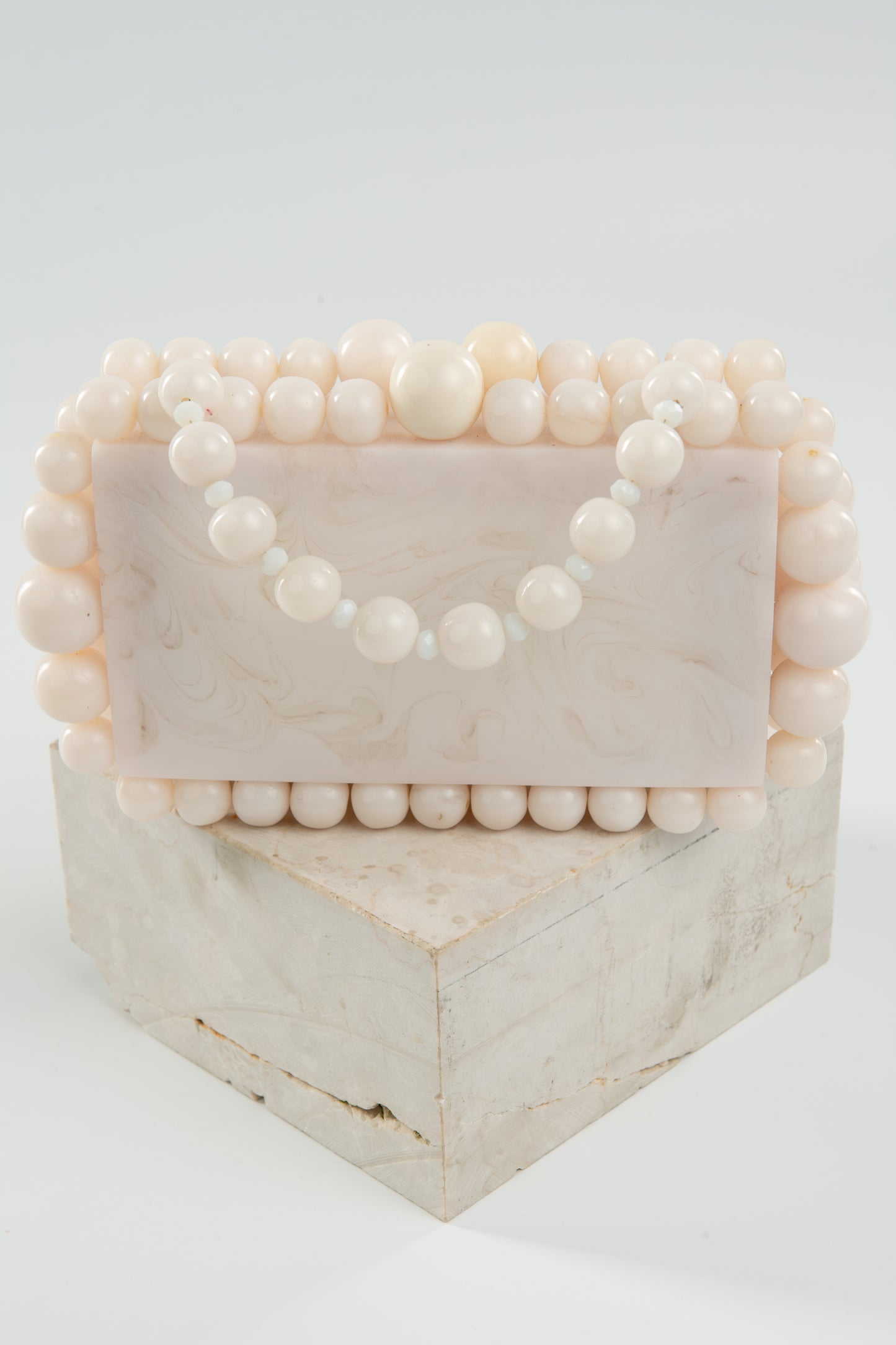 Clutch White Pearl